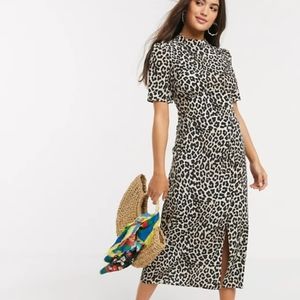 Animal print dress